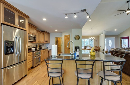 Bigfork House | White Swan Lake Home Near Hiking & Snowmobiling!
