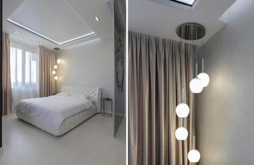 Shevchenkivs'kyi District Apartment | White Tiger Apartment in Smart Plaza