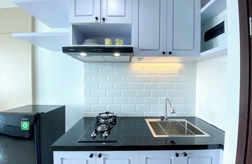 South Tambun Apartment | White Toned Style Studio At Lrt City Bekasi Apartment