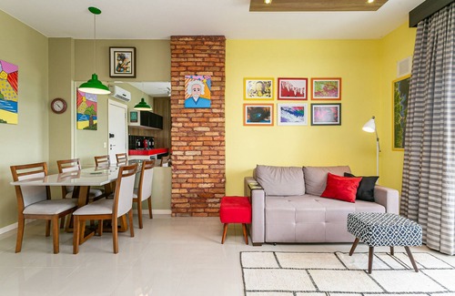 Itacorubi Apartment | WI-FI 500MB | 43” Smart TV | Swimming Pool #ITA10
