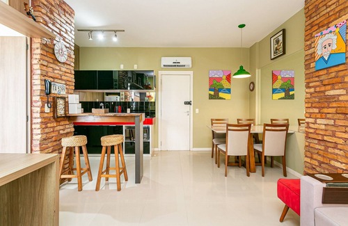 Itacorubi Apartment | WI-FI 500MB | 43” Smart TV | Swimming Pool #ITA10
