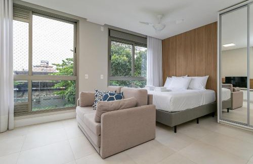 Jurere Apartment | WI-FI 500MB | Piscina com Vista Mar #JA30