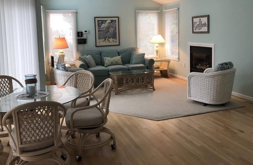 Harvey Cedars Condo | Wi/Fi. Streaming TV. Rooftop Deck. Outisde Shower. Deck. Oceanview. Balcony. Beach Chairs. Beach Badges. Pets Considered. Harvey Cedars, Dog Friendly, Steps to the beach 140085