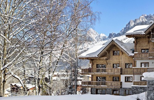 Les Houches Apartment | Wifi, fitness, swimming pool, balcony, parking, tv, ski locker, 40m², Les Houches
