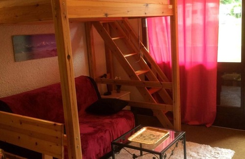 Correncon-en-Vercors Apartment | Wifi, ski-in/ski-out & foot of the slopes, 1st floor, balcony, tv, ski locker, 24m², Villard de Lans