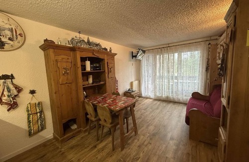 Correncon-en-Vercors Apartment | Wifi, ski-in/ski-out & foot of the slopes, 2nd floor, balcony, tv, 29m², Villard de Lans