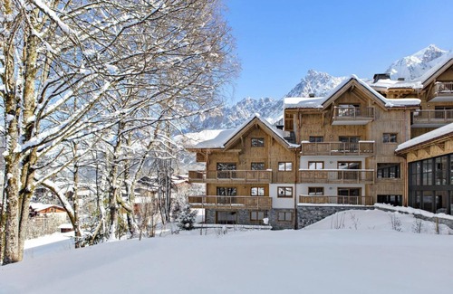 Les Houches Apartment | Wifi, view mountain, fitness, swimming pool, balcony, parking, tv, ski locker, 55m², Les Houches