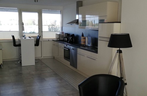 Innenhafen Apartment | Wilhelmshaven Südstrand: Hochw. Duplex apartment right on South Beach