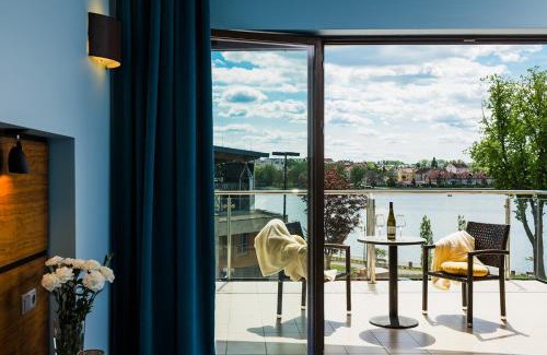 Ostroda Apartment | Willa Port Apartament Premium z widokiem na jezioro