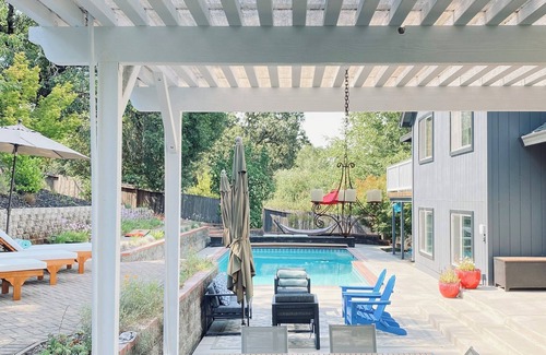 Graton House | Wine country 5 bd with pool, hot tub and bocce
