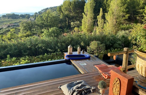 Le Beausset House | Wine property on a hill surrounded by vineyards and olive trees
