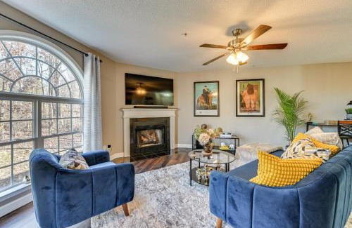 Winston - Salem Apartment | Winston-Salem Condo with Balcony Steps to Golf!