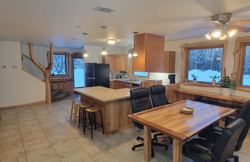 Mason Apartment | Winter get-away! Snowmobiling, x-country skiing and more!