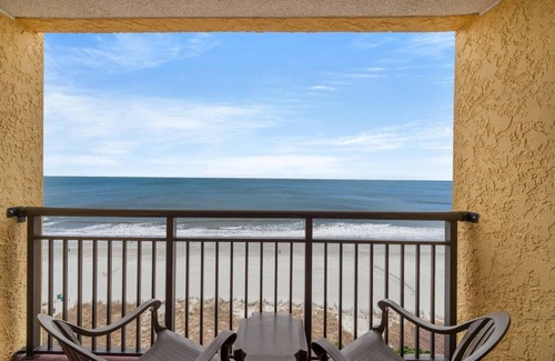 Myrtle Beach Condo | Winter Rates! Flawless Direct Oceanfront Suite @ The Caravelle