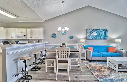Carolina Forest Apartment | Winter Rates! Relaxing 2BR Unit with Pool View