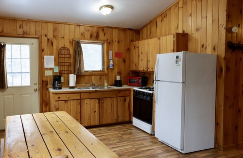 Lac du Flambeau Cabin | Wisconsin Northwoods Lakeside Cabin w/private dock. 394-acre lake! Pet Friendly!