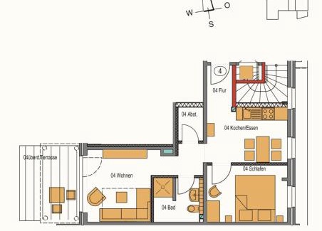 Borkum Apartment | Wittehuus Wohnung 4