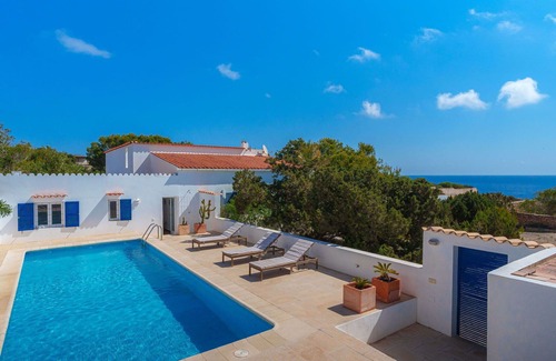 Formentera Villa | Wonderful private villa for 10 people with A/C, private pool, WIFI, TV and patio