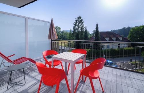 Klopein am Klopeiner See Apartment | Wohnung an der Promenade des Klopeiner Sees mit Balkon