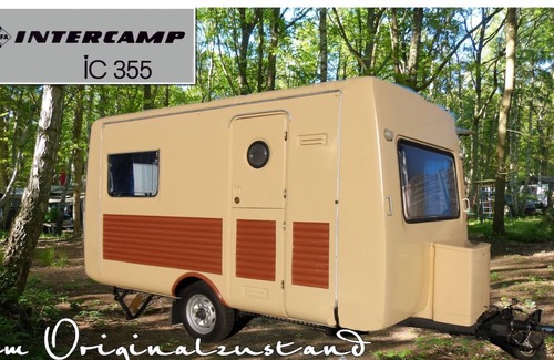 Kreptitz RV Rental | Wohnwagen 06 IC 355 - Ostalgie Intercamp Direkt AM Strand - Nonnevitz auf Rügen