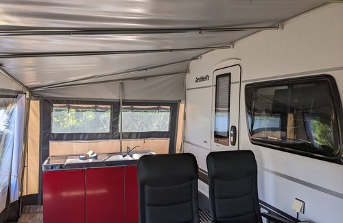 Midlum House | Wohnwagen für 5 Gäste mit 30m² in Wurster Nordseeküste