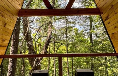 Campton House | Wolf Pup- A Frame- Hillside Tiny Cottage Wi-Fi