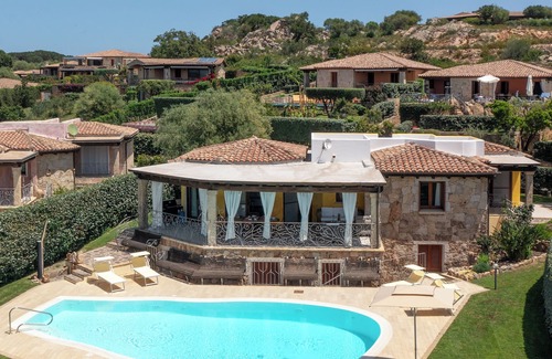 Capo Coda Cavallo Villa | Wonderful luxury villa with pool and big garden overlooking the sea!