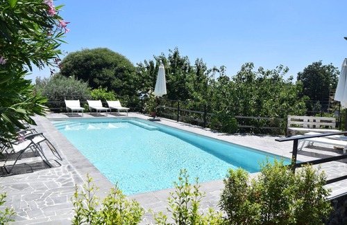 Santa Venerina House | Wonderful open space with swimming pool, barbecue garden ample private parking.