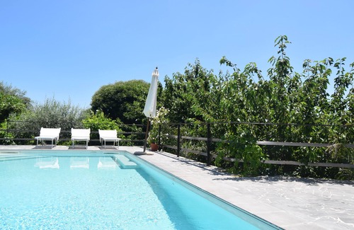 Santa Venerina House | Wonderful open space with swimming pool, barbecue garden ample private parking.