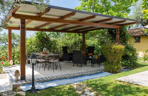 Fara in Sabina House | Wonderful private villa for 6 guests with A/C, WIFI, private pool, TV and patio