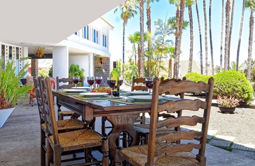 Tafira House | Wonderful private villa for 10 guests with private pool, A/C, WIFI, TV, patio and pets allowed