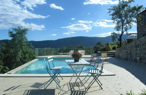 Pietrabruna House | Wonderful private villa for 5 guests with WIFI, private pool, TV and patio