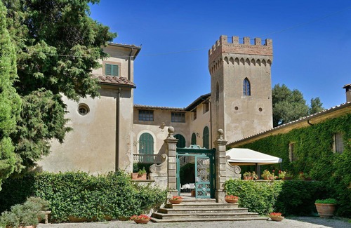 Montelopio Villa | Wonderful private villa for 8 guests with A/C, private pool, WIFI, TV, patio and panoramic view