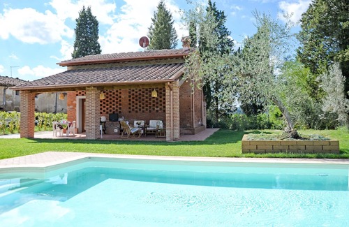 San Miniato Villa | Wonderful private villa for 6 people with A/C, WIFI, private pool, TV and panoramic view