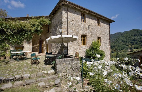 Pescaglia Villa | Wonderful private villa with WIFI, private pool, TV, patio and panoramic view, close to Lucca