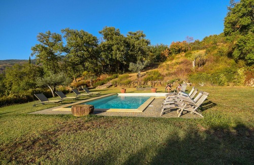 Cortona Villa | Wonderful private villa with private pool, WIFI, TV, patio and panoramic view, close to Cortona