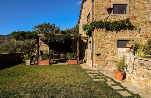 Cortona Villa | Wonderful private villa with private pool, WIFI, TV, patio and panoramic view, close to Cortona