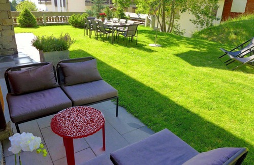 Randogne House | Wonderful private villa for 10 guests with WIFI, TV and balcony