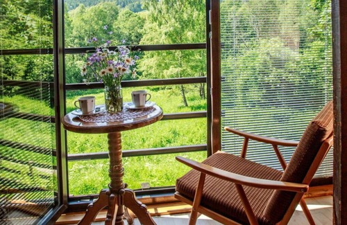 Lipno nad Vltavou Villa | Wonderful private villa for 6 guests with WIFI, TV, patio, pets allowed and panoramic view