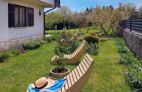 Trsce House | Wonderful private villa with A/C, hot tub, private pool, WIFI, TV, patio and pets allowed