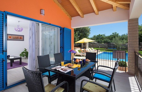 Trget House | Wonderful private villa with private pool, A/C, WIFI, TV, terrace, pets allowed and parking