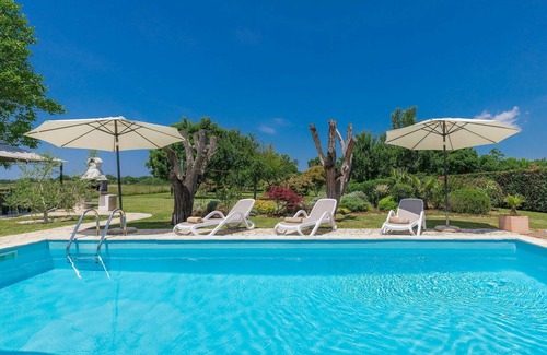 Kaldanija House | Wonderful private villa with WIFI, A/C, private pool, hot tub, TV, terrace and pets allowed