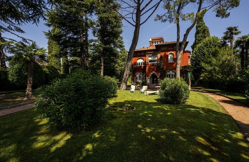 Barbarano Villa | Wonderful restored villa with private beach and huge park