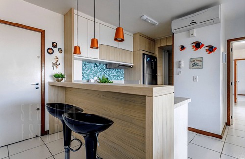 Itapiruba Apartment | Wonderful View: Beachfront Apartment