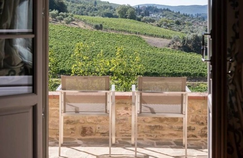 Greve in Chianti Villa | Wonderful villa with panoramic pool and spa, located in the Chianti Classico countryside, near G.