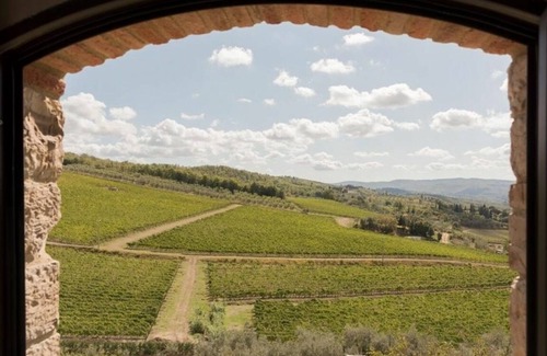 Greve in Chianti Villa | Wonderful villa with panoramic pool and spa, located in the Chianti Classico countryside, near G.