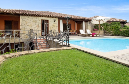 Capo Coda Cavallo Villa | Wonderful villa with pool and private big garden near the beach