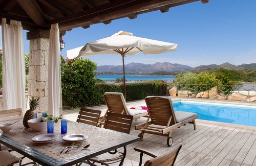 Capo Coda Cavallo Villa | Wonderful villa with pool and private big garden near the beach
