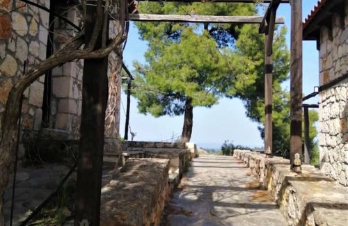 Halkidiki Cottage | Wood & Stone dream view house B