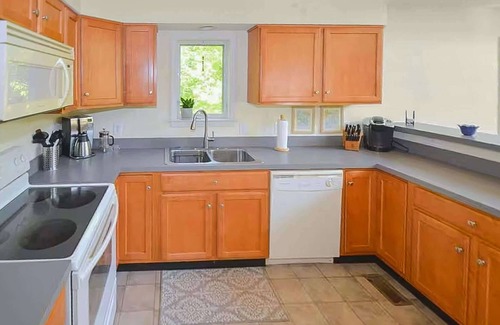 Berkeley Springs Cabin | Wooded Cabin Escape w Fire Pit & Family Ready